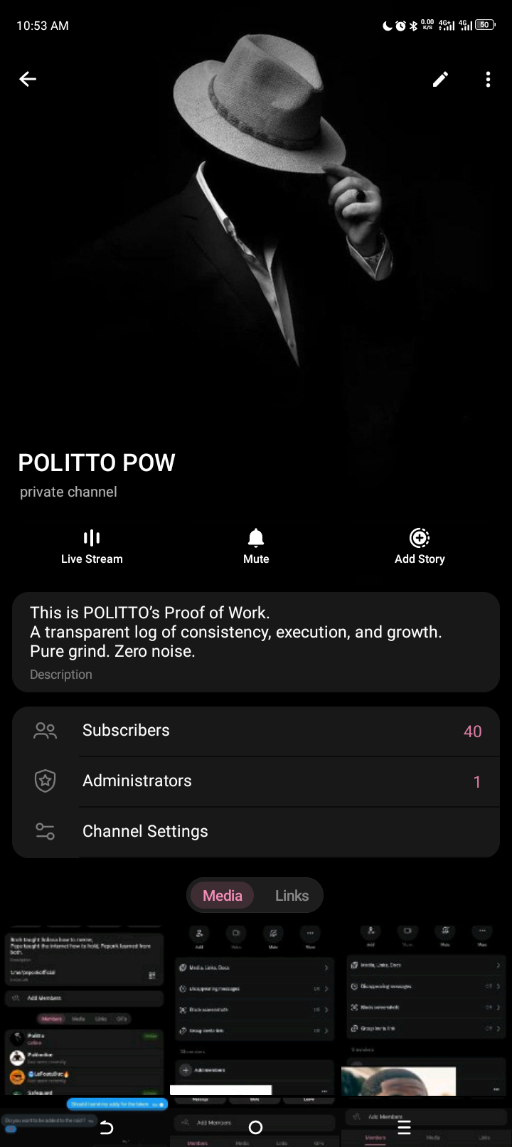POLITTO PROOF OF WORK (P.O.W.)