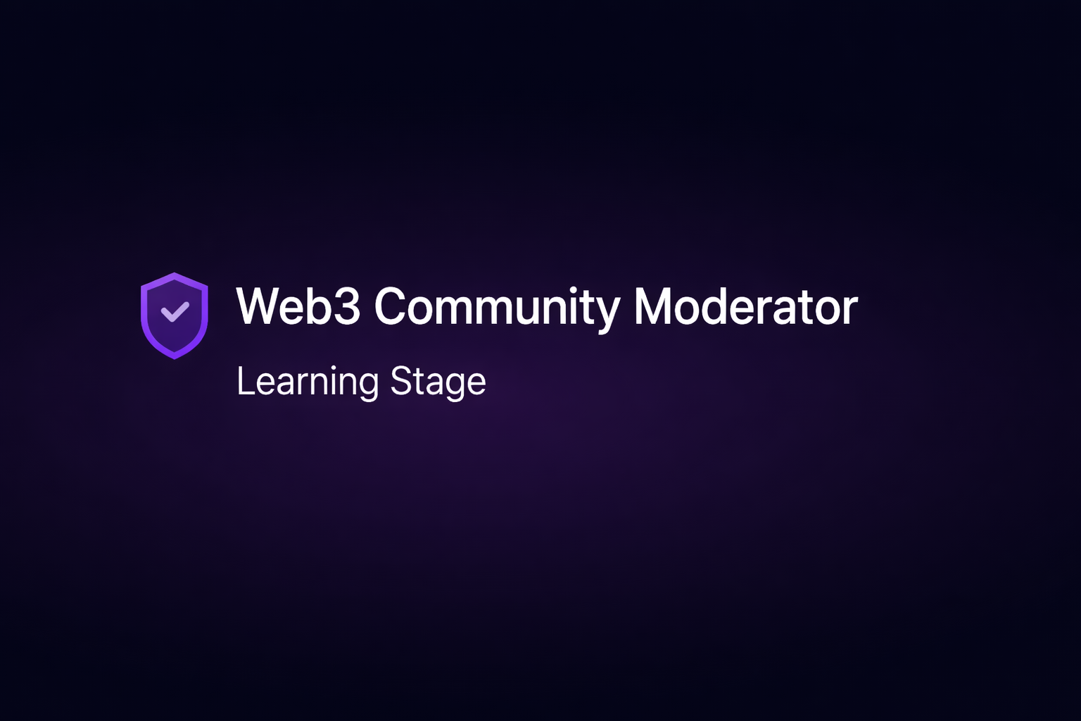 Web3 Community Moderator | Telegram & Discord Management
